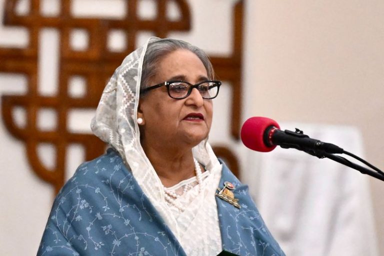 Exiled Bangladesh Prime Minister Sheikh Hasina’s party barred from election