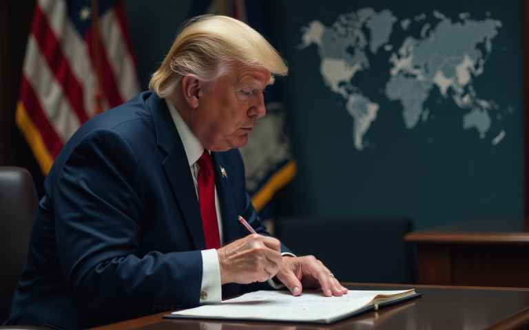 Trump dismisses ‘chickening out’ criticism on Tariff flip-flop