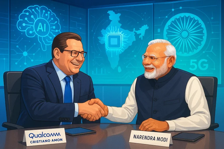 Qualcomm CEO meets India’s PM Modi amid AI boom: here’s what it means