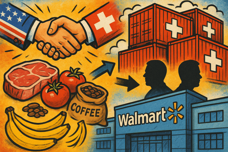 US digest: Trump to reduce tariff on food imports and US-Switzerland trade deal