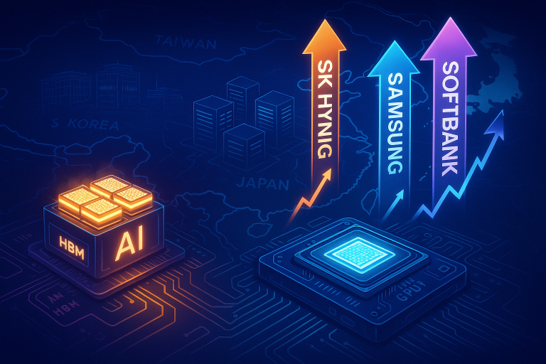Asian chip stocks surge as Nvidia’s strong earnings ease AI bubble fears