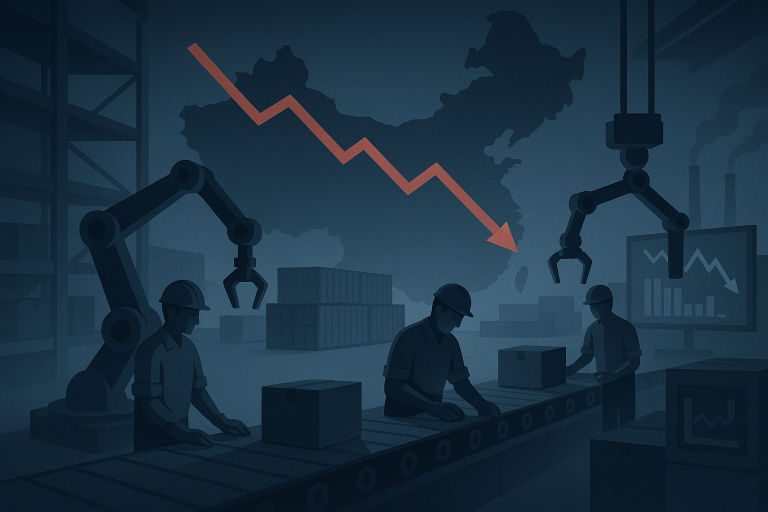 China’s manufacturing activity contracts in November as weak domestic demand persists