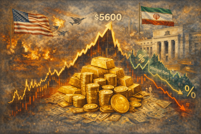 Gold slumps 3%, but set for its strongest monthly gain since 1980