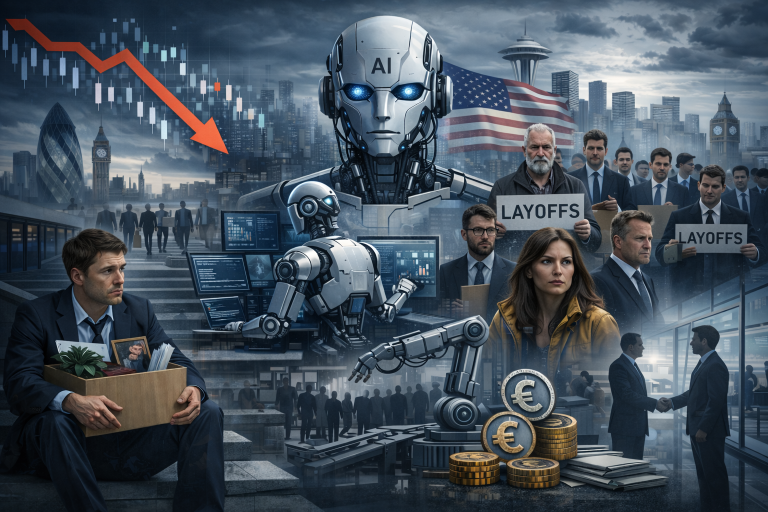 AI-driven job cuts accelerate globally as UK becomes early warning