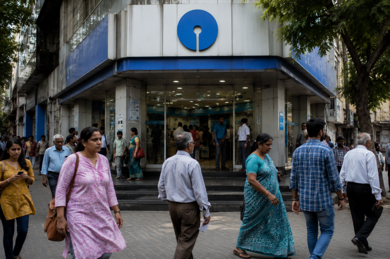 SBI stock falls 4% after profit miss and Iran war warning shakes investors