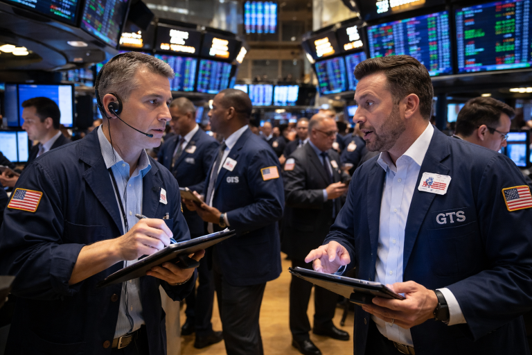 Dow falls 320 points as rising bond yields pressure stocks