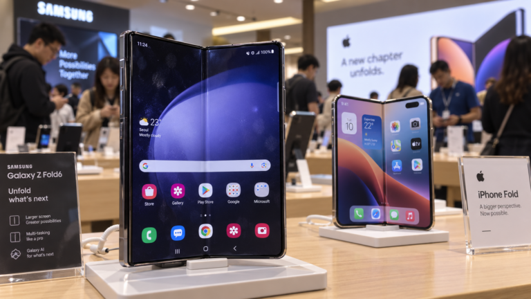 Samsung stock plunges as Apple enters foldables: is its seven-year lead at risk